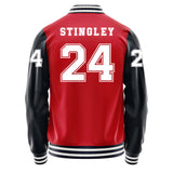 Houston Texans #24 Derek Stingley Jr. Varsity Letter Jacket