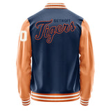 Detroit Tigers Varsity Letter Jacket Custom Letter & Number