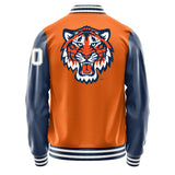 Detroit Tigers Varsity Letter Jacket Custom Letter & Number