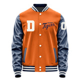 Detroit Tigers Varsity Letter Jacket Custom Letter & Number