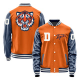 Detroit Tigers Varsity Letter Jacket Custom Letter & Number