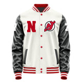 Newjersey Devils #7 Dougie Hamilton Varsity Letter Jacket