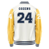 Buffalo Sabres #24 Dylan Cozens Varsity Letter Jacket