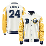 Buffalo Sabres #24 Dylan Cozens Varsity Letter Jacket