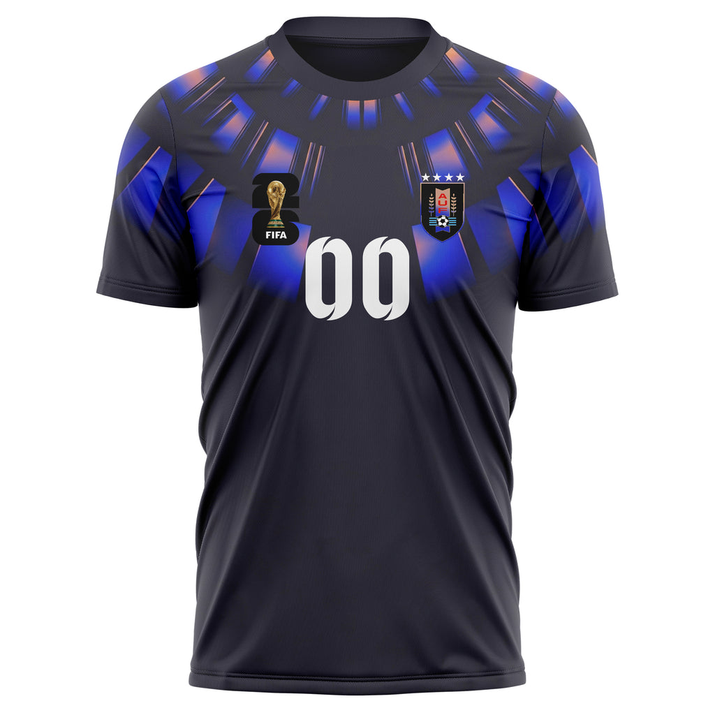 Uruguay FIFA 2026 World Cup Home Soccer Jersey Style – With Custom Name and Number