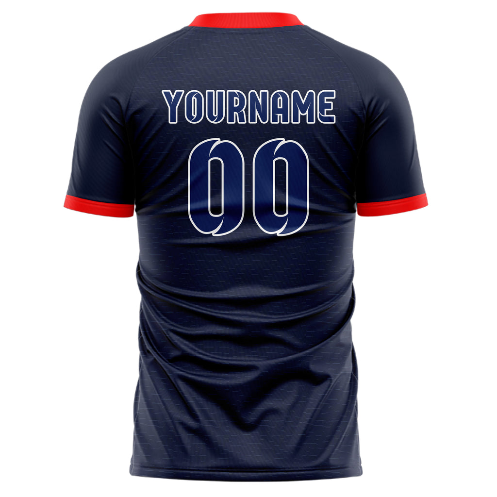 Cape Verde FIFA 2026 World Cup Home Soccer Jersey Style – With Custom Name and Number
