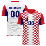 Croatia FIFA 2026 World Cup Home Soccer Jersey Style – With Custom Name and Number