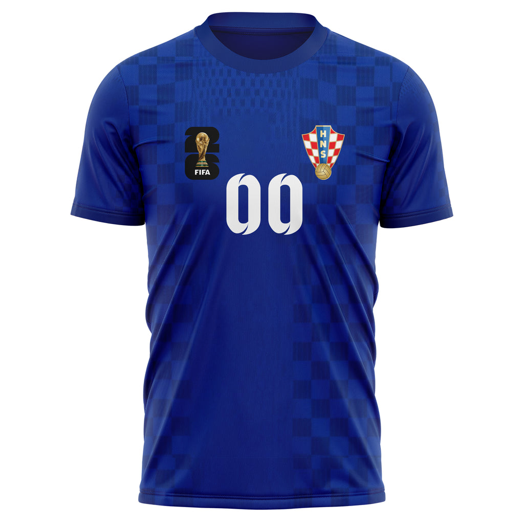 Croatia FIFA 2026 World Cup Away Soccer Jersey Style – With Custom Name and Number