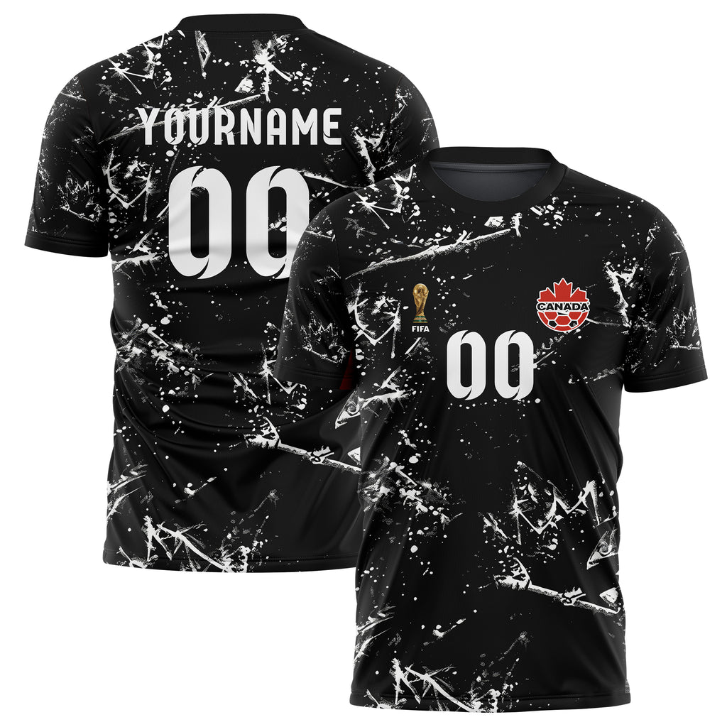 Canada FIFA 2026 World Cup Away Soccer Jersey Style – With Custom Name and Number