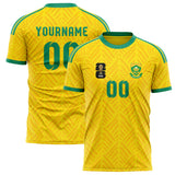 South Africa FIFA 2026 World Cup Home Soccer Jersey Style – With Custom Name and Number