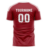 Qatar FIFA 2026 World Cup Home Soccer Jersey Style – With Custom Name and Number