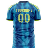 Colombia FIFA 2026 World Cup Away Soccer Jersey Style – With Custom Name and Number