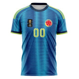 Colombia FIFA 2026 World Cup Away Soccer Jersey Style – With Custom Name and Number