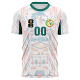 Senegal FIFA 2026 World Cup Home Soccer Jersey Style – With Custom Name and Number
