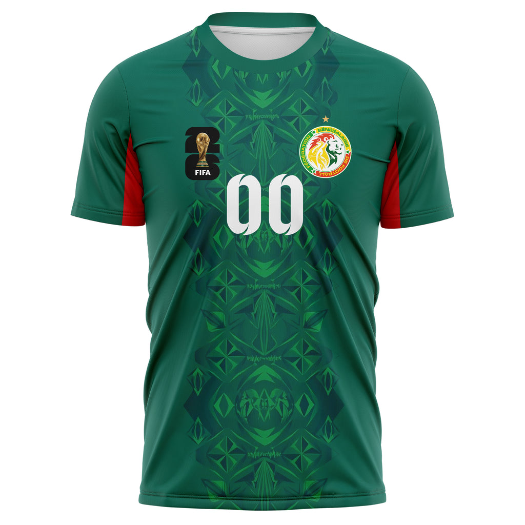 Senegal FIFA 2026 World Cup Away Soccer Jersey Style – With Custom Name and Number