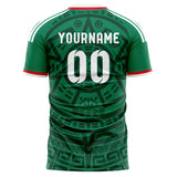 Mexico FIFA 2026 World Cup Home Soccer Jersey Style – With Custom Name and Number