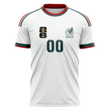 Mexico FIFA 2026 World Cup Away Soccer Jersey Style – With Custom Name and Number