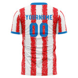 Paraguay FIFA 2026 World Cup Home Soccer Jersey Style – With Custom Name and Number