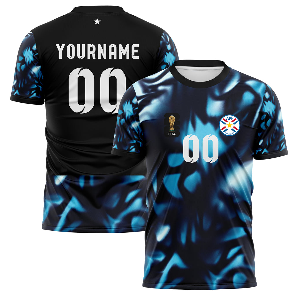 Paraguay FIFA 2026 World Cup Away Soccer Jersey Style – With Custom Name and Number