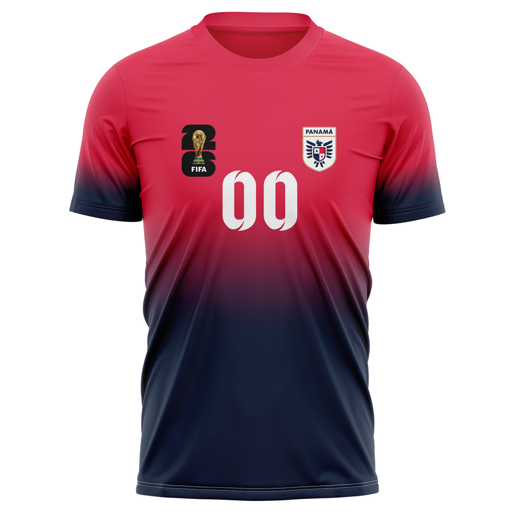 Panama FIFA 2026 World Cup Home Soccer Jersey Style – With Custom Name and Number