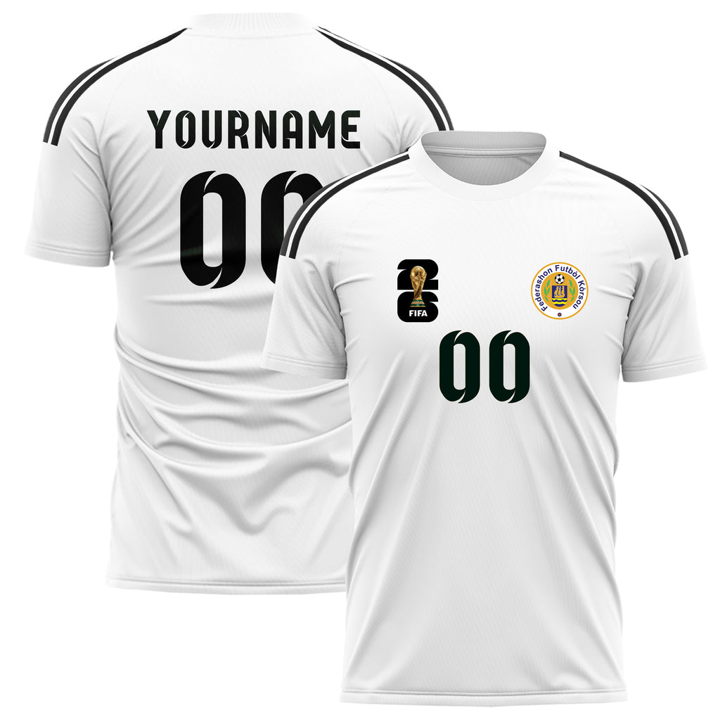 Curaçao FIFA 2026 World Cup Away Soccer Jersey Style – With Custom Name and Number