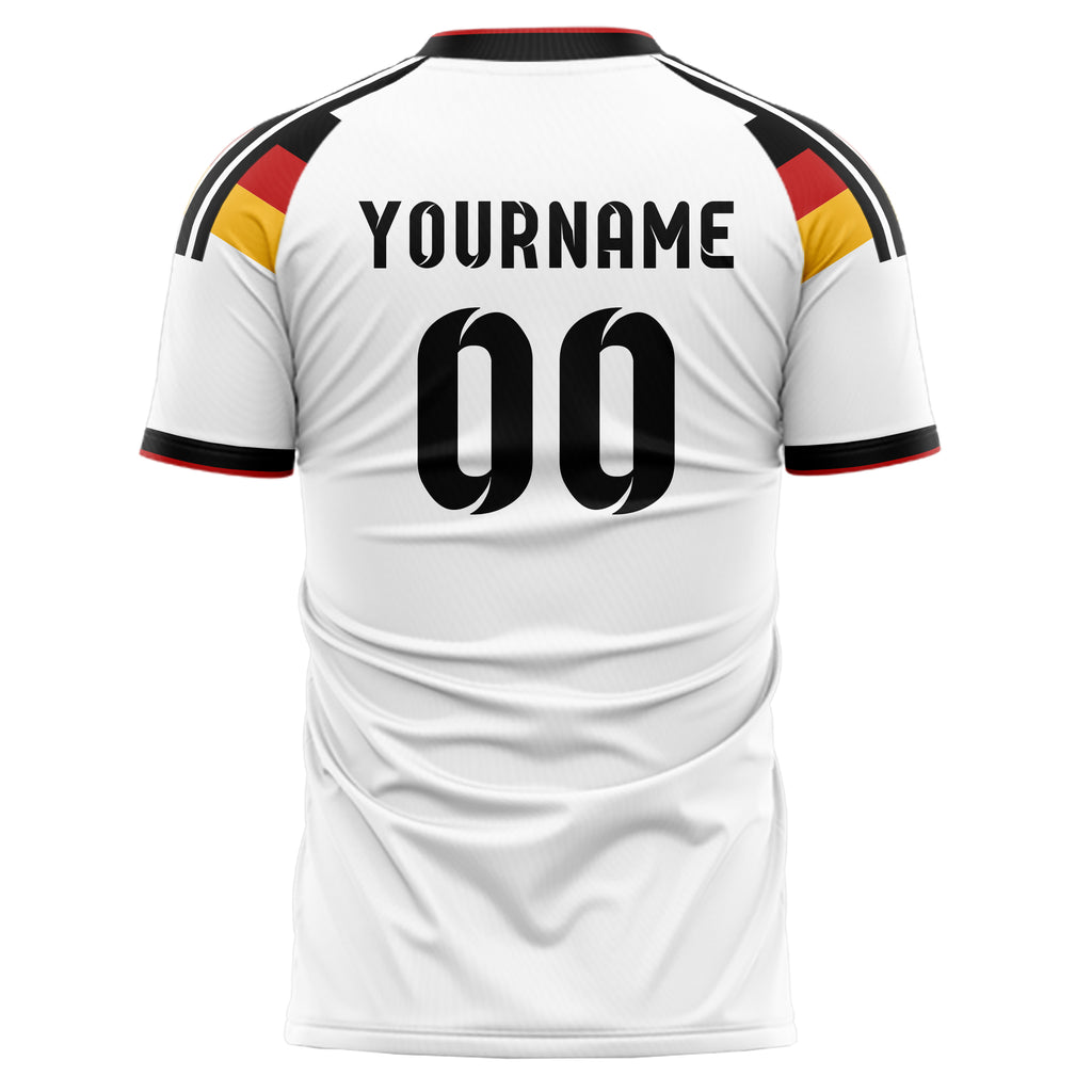 Germany FIFA 2026 World Cup Home Soccer Jersey Style – With Custom Name and Number
