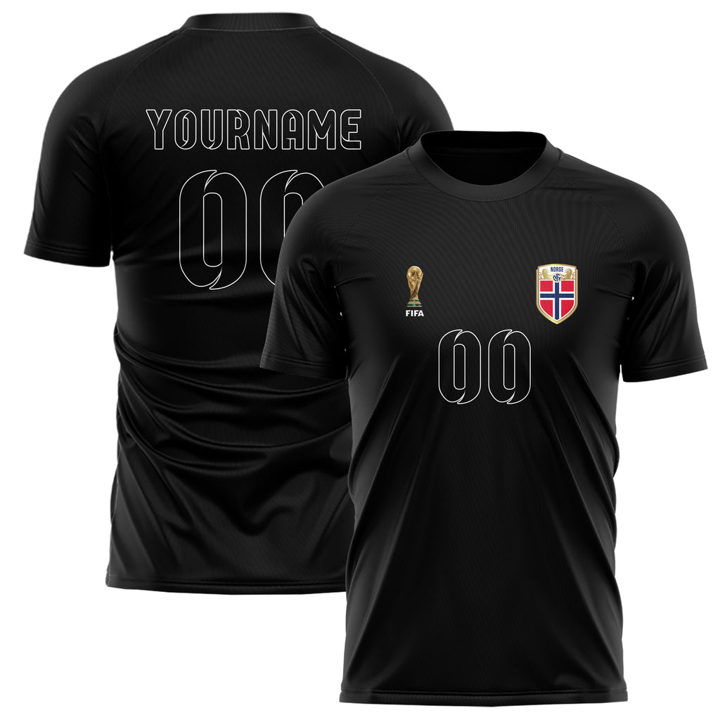 Norway FIFA 2026 World Cup Away Soccer Jersey Style – With Custom Name and Number