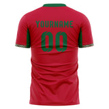 Morocco FIFA 2026 World Cup Home Soccer Jersey Style – With Custom Name and Number
