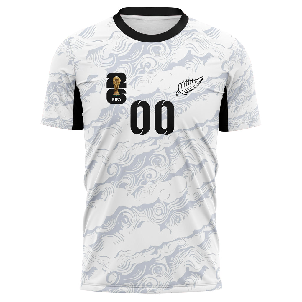 New Zealand FIFA 2026 World Cup Home Soccer Jersey Style – With Custom Name and Number