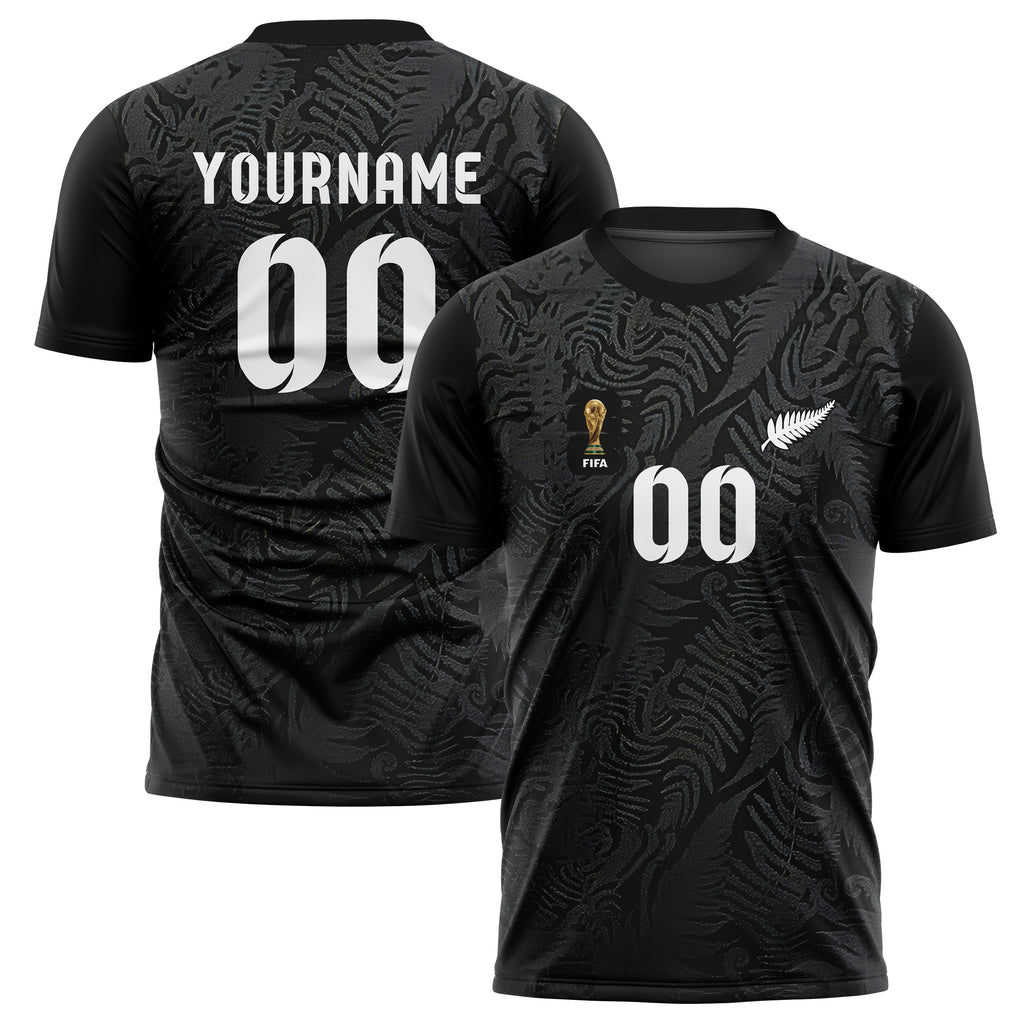 New Zealand FIFA 2026 World Cup Away Soccer Jersey Style – With Custom Name and Number