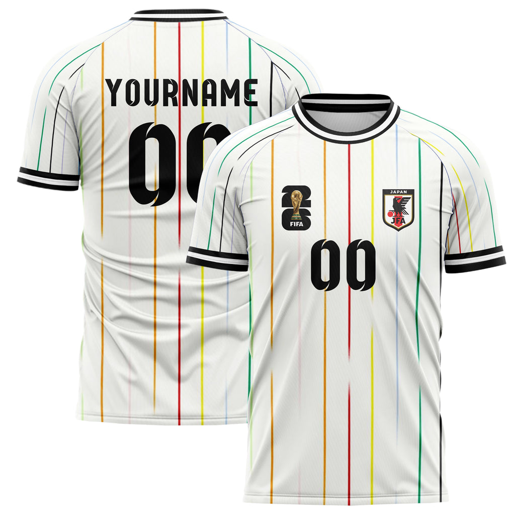 Japan FIFA 2026 World Cup Away Soccer Jersey Style – With Custom Name and Number