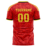 Belgium FIFA 2026 World Cup Home Soccer Jersey Style – With Custom Name and Number