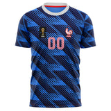 France FIFA 2026 World Cup Home Soccer Jersey Style – With Custom Name and Number