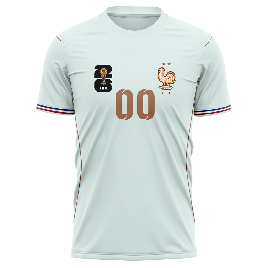 France FIFA 2026 World Cup Away Soccer Jersey Style – With Custom Name and Number