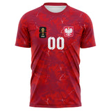 Poland FIFA 2026 World Cup Away Soccer Jersey Style – With Custom Name and Number