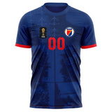Haiti FIFA 2026 World Cup Home Soccer Jersey Style – With Custom Name and Number