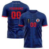 Haiti FIFA 2026 World Cup Home Soccer Jersey Style – With Custom Name and Number