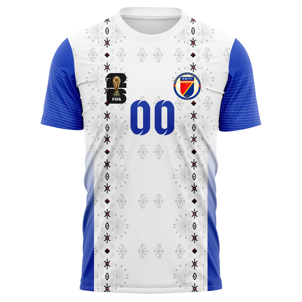 Haiti FIFA 2026 World Cup Away Soccer Jersey Style – With Custom Name and Number