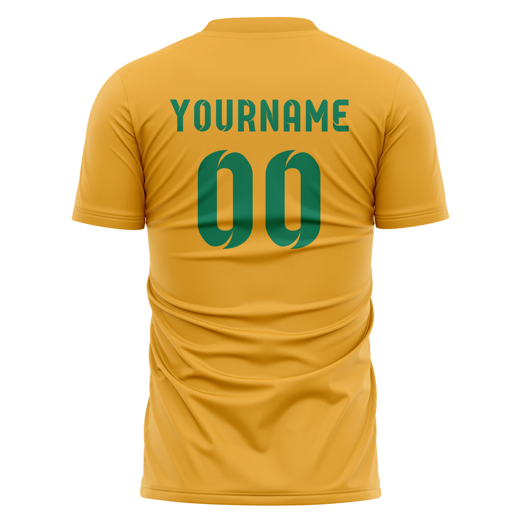 Australia FIFA 2026 World Cup Home Soccer Jersey Style – With Custom Name and Number