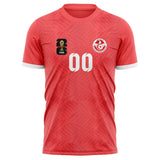 Tunisia FIFA 2026 World Cup Home Soccer Jersey Style – With Custom Name and Number