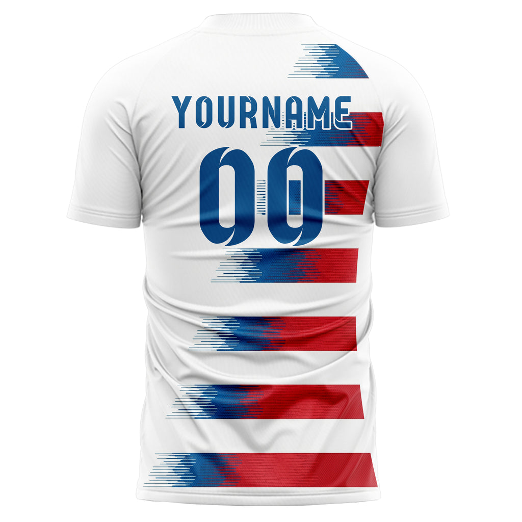 United States FIFA 2026 World Cup Home Soccer Jersey Style – With Custom Name and Number