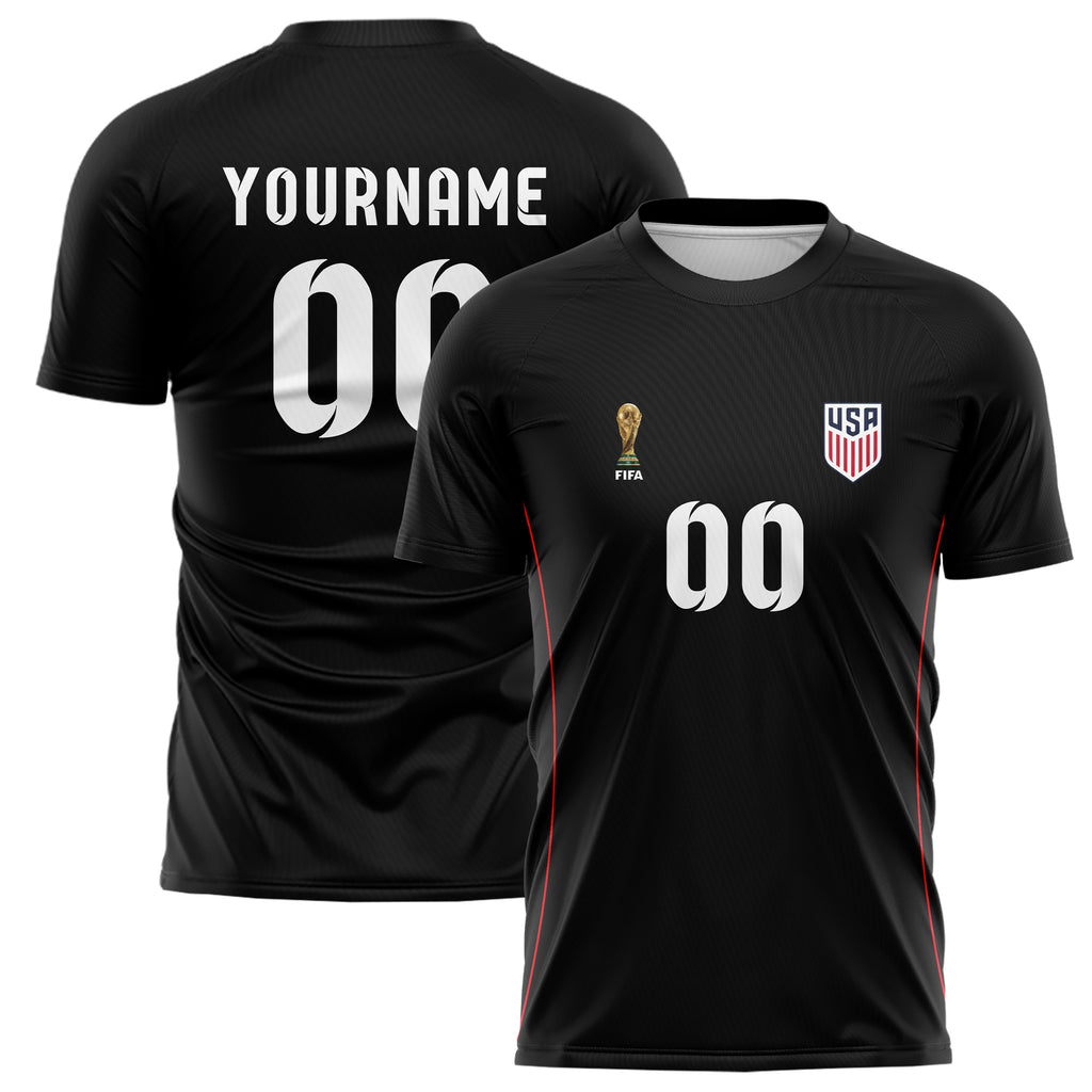 United States FIFA 2026 World Cup Away Soccer Jersey Style – With Custom Name and Number