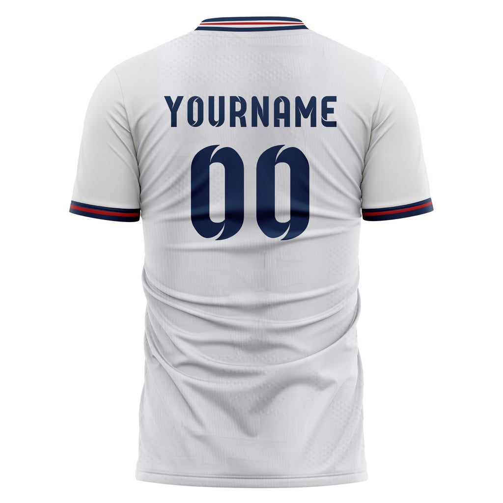 England FIFA 2026 World Cup Home Soccer Jersey Style – With Custom Name and Number