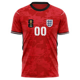 England FIFA 2026 World Cup Away Soccer Jersey Style – With Custom Name and Number