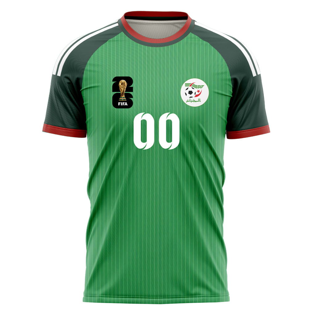 Algeria FIFA 2026 World Cup Away Soccer Jersey Style – With Custom Name and Number