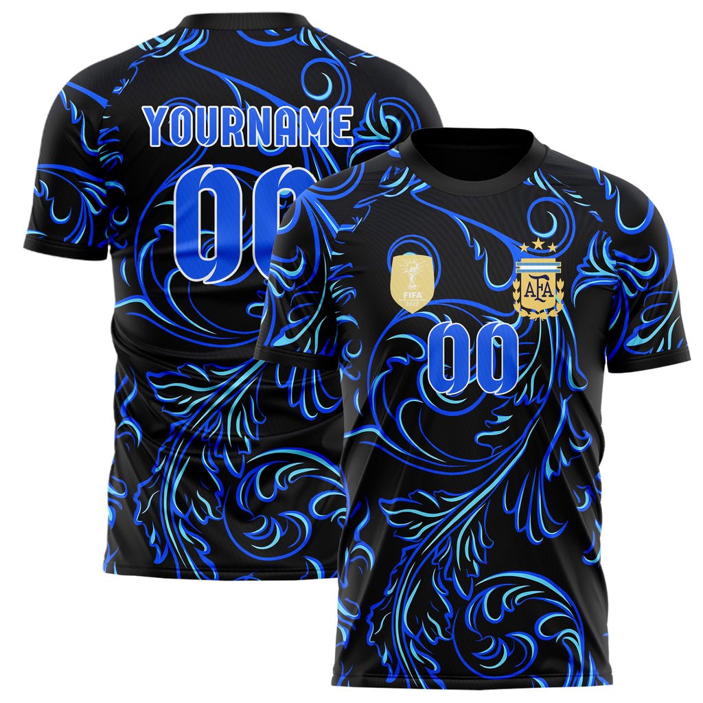 Argentina FIFA 2026 World Cup Away Soccer Jersey Style – With Custom Name and Number