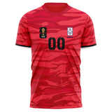 South Korea FIFA 2026 World Cup Home Soccer Jersey Style – With Custom Name and Number