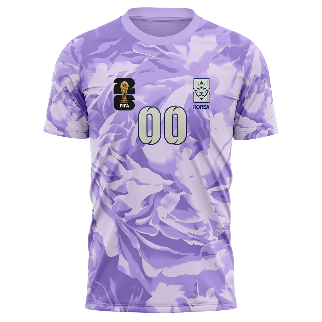 South Korea FIFA 2026 World Cup Away Soccer Jersey Style – With Custom Name and Number