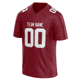 Custom Black & Maroon Colors Design Sports Football Jersey FT01AC020108