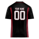 Custom Black & Maroon Colors Design Sports Football Jersey FT01AC030108